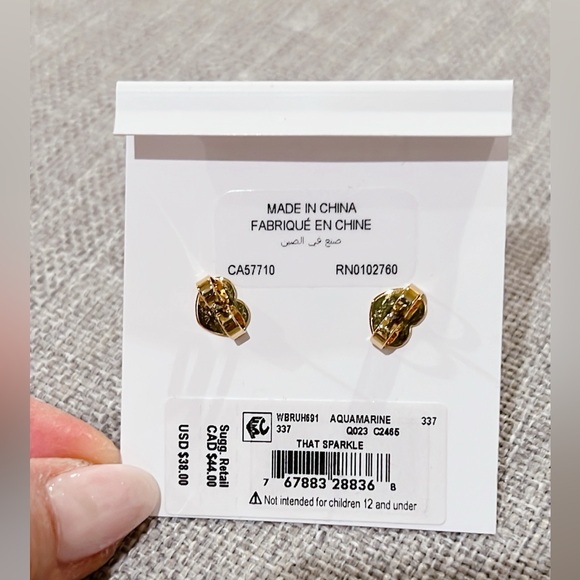 Kate Spade That Sparkle Round Earrings - Picture 5 of 6